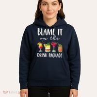 Funny Cruise Gifts Blame It On The Drink Package Hoodie thumb 5