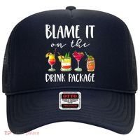 Funny Cruise Gifts Blame It On The Drink Package Hat thumb 0