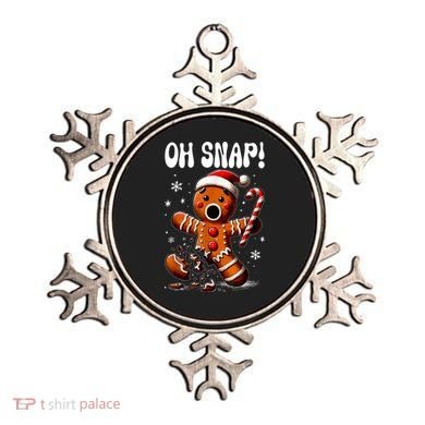 Funny Christmas Gingerbread Man Oh Snap Outfit Pajama Ornament