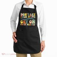 Funny Chiropractor Groovy Spine Doctor Of Chiropractic Apron thumb 2