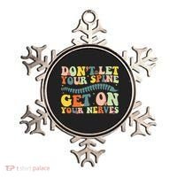Funny Chiropractor Groovy Spine Doctor Of Chiropractic Ornament thumb 0
