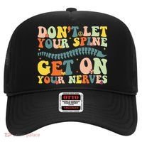 Funny Chiropractor Groovy Spine Doctor Of Chiropractic Hat thumb 0