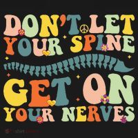 Funny Chiropractor Groovy Spine Doctor Of Chiropractic Kids Sweatshirt thumb 2