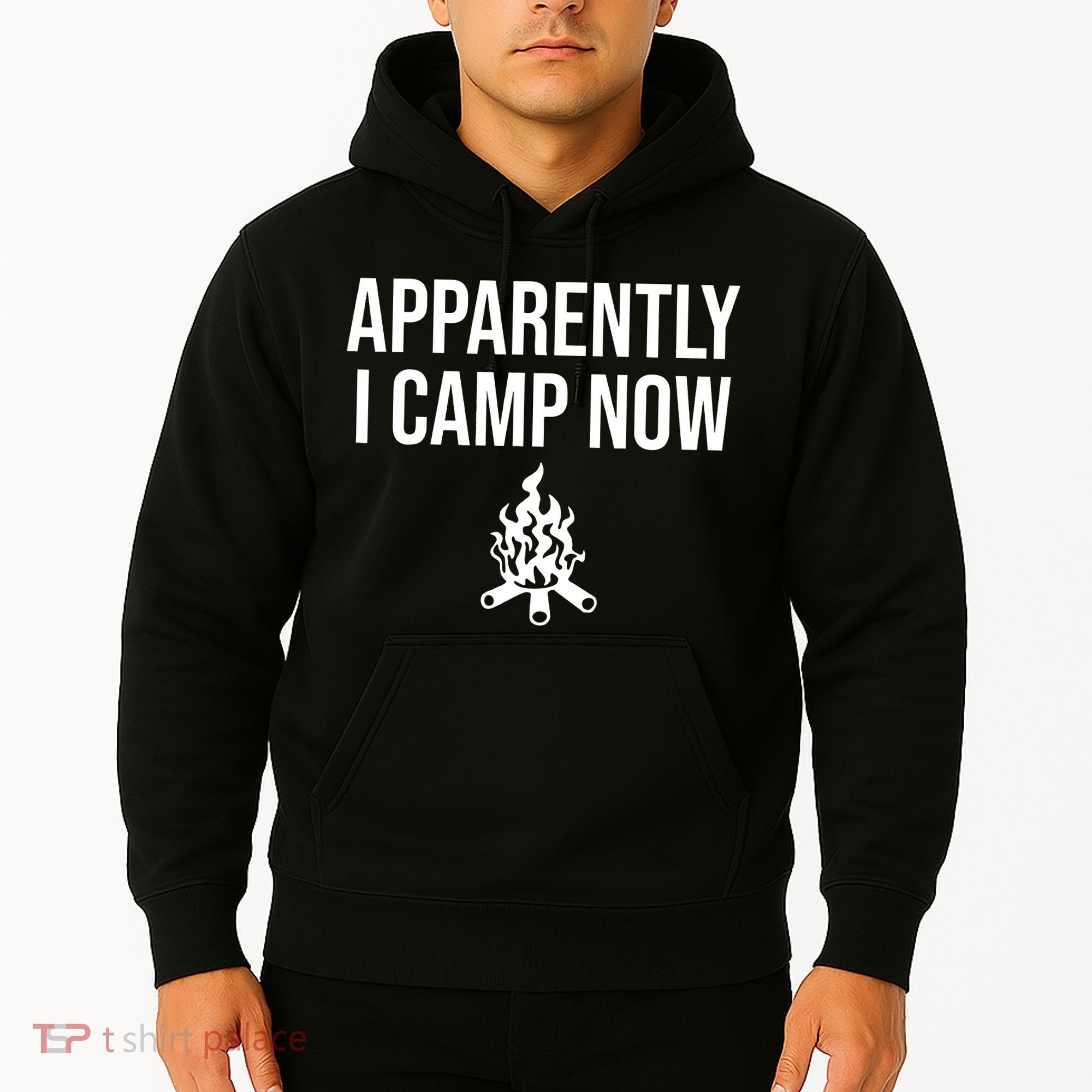 Funny Camping Gifts For  Or Teens Apparently I Camp Now Hoodie