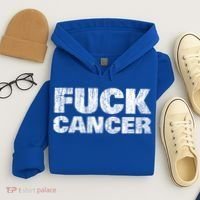 Fck Cancer Gift Cancer Sucks Awareness Survivor Support Cute Gift Hoodie thumb 4