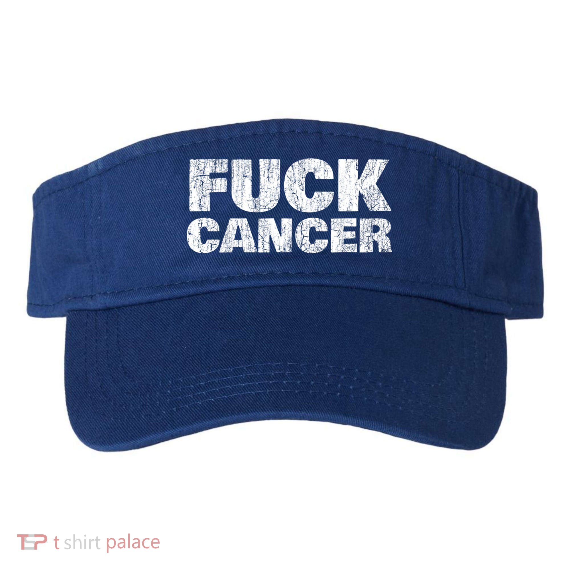 Fck Cancer Gift Cancer Sucks Awareness Survivor Support Cute Gift Visor