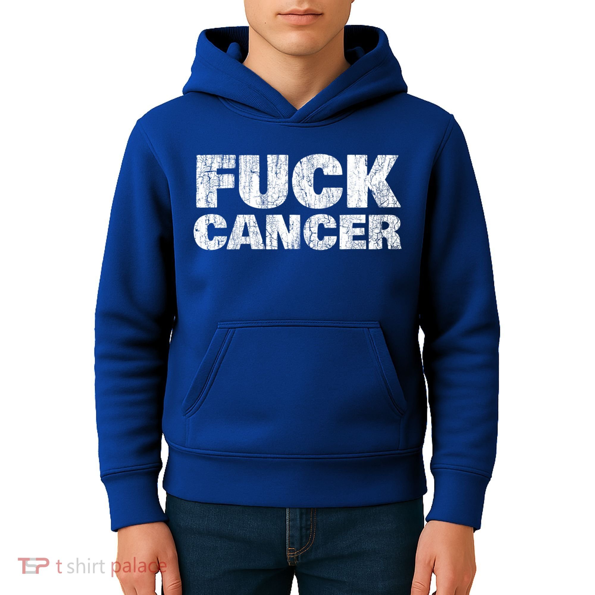 Fck Cancer Gift Cancer Sucks Awareness Survivor Support Cute Gift Kids Hoodie