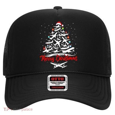 Funny Christmas Gift Airplane Christmas Tree Hat