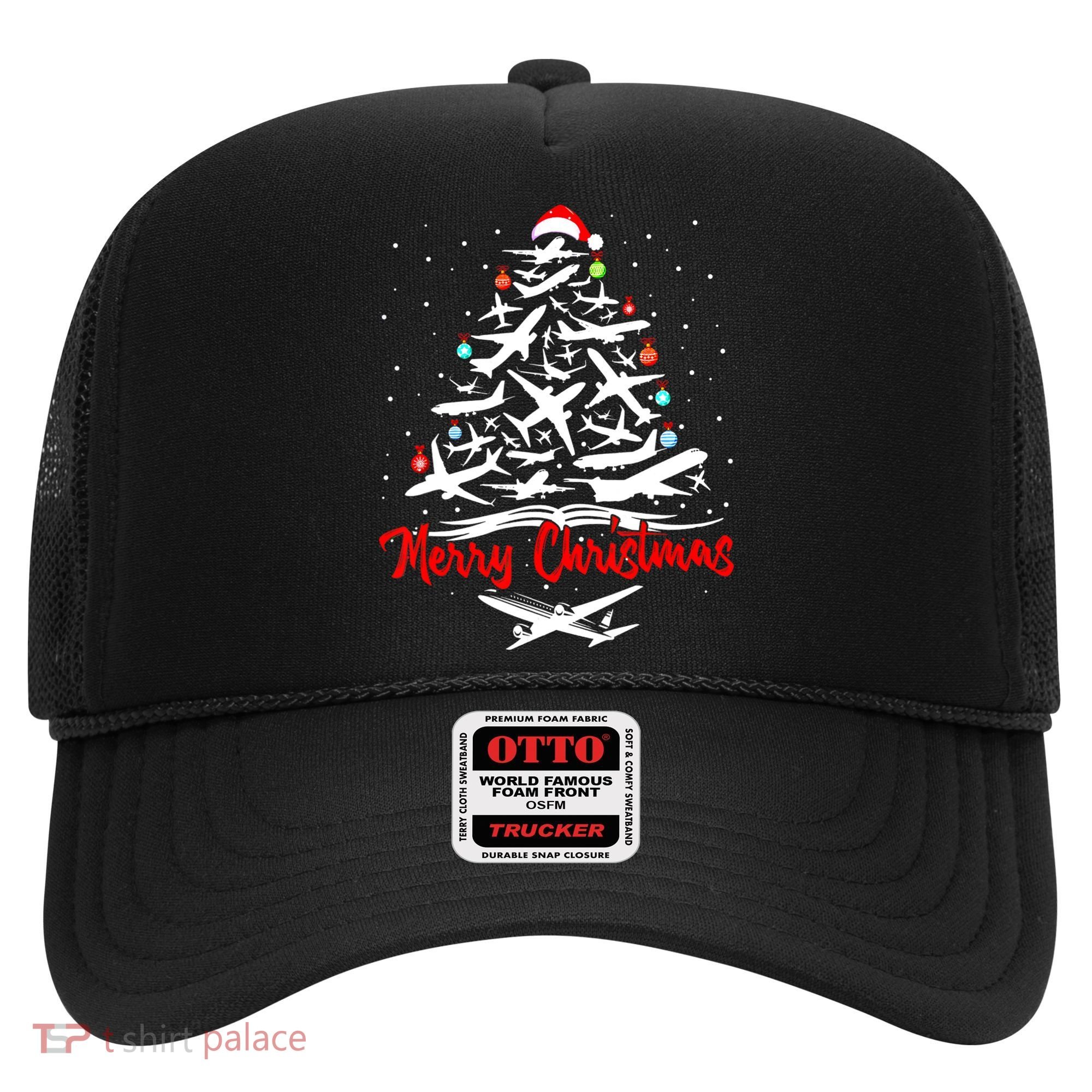 Funny Christmas Gift Airplane Christmas Tree Hat