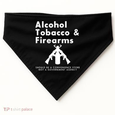 Funny Conservative Gun Rights Second Amendment USA-Made Doggie Bandana