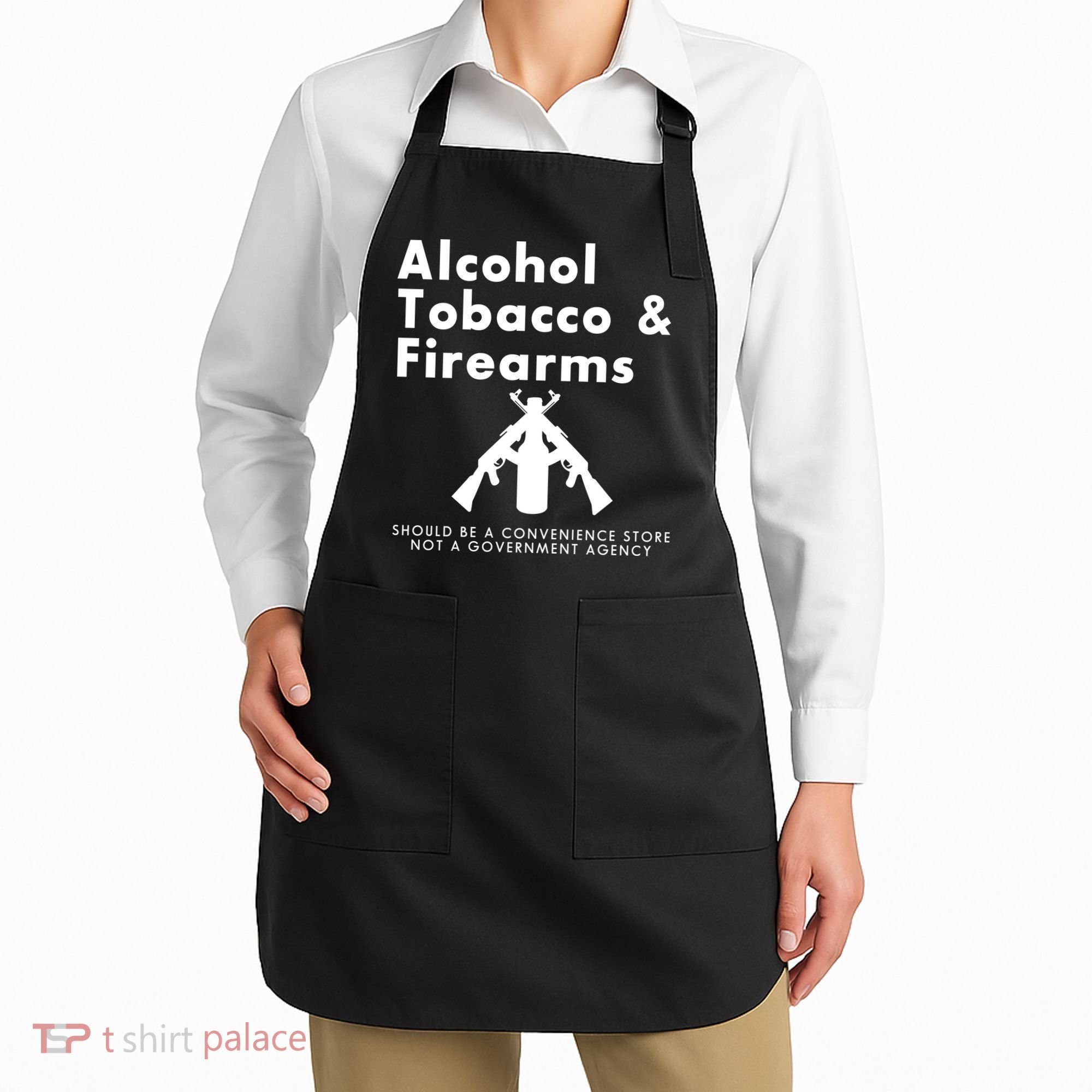 Funny Conservative Gun Rights Second Amendment Apron