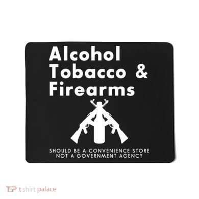 Funny Conservative Gun Rights Second Amendment Mousepad