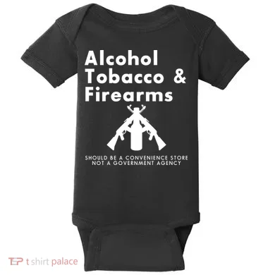Funny Conservative Gun Rights Second Amendment Baby Bodysuit