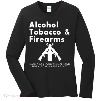 Funny Conservative Gun Rights Second Amendment Women's Long Sleeve Shirt