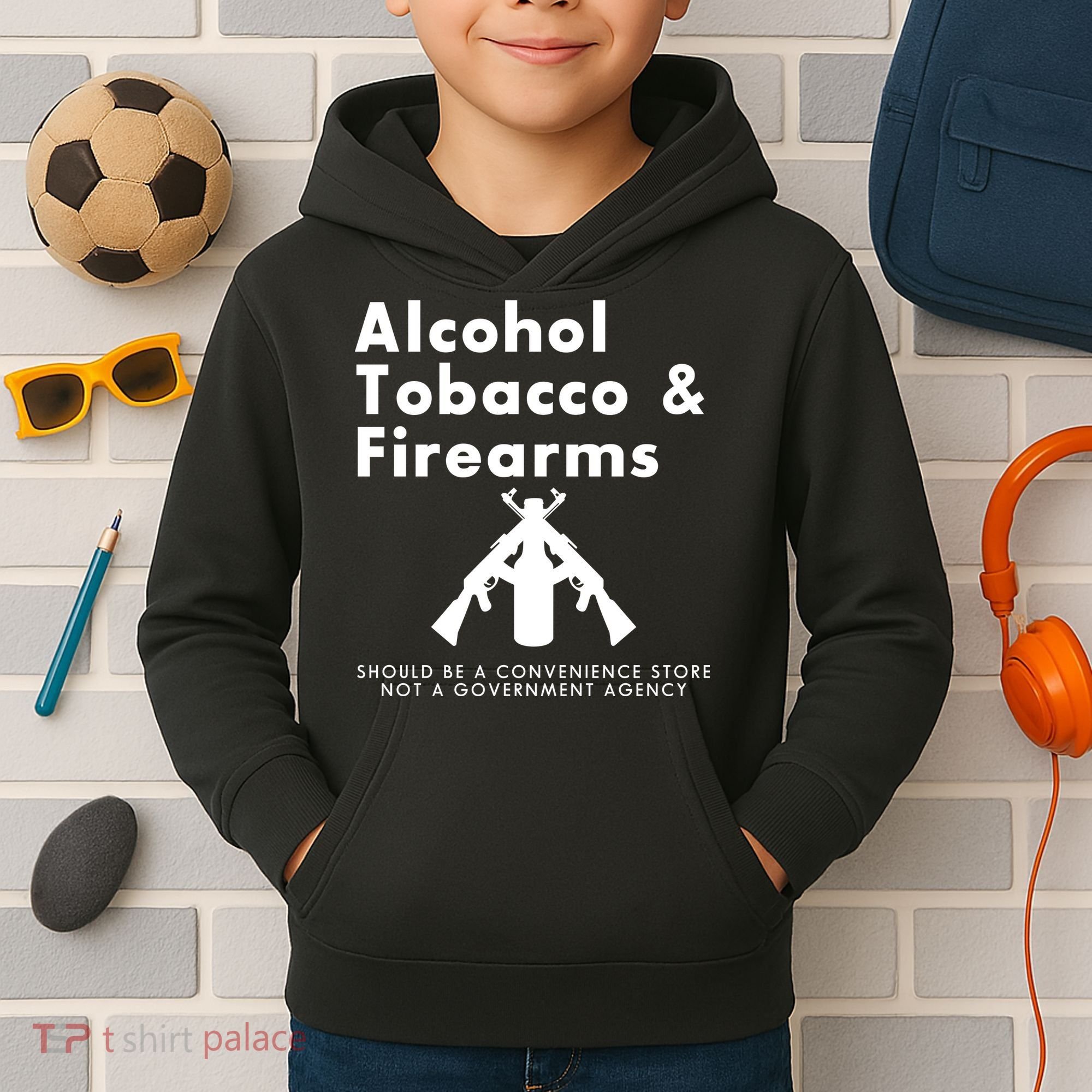 Funny Conservative Gun Rights Second Amendment Kids Hoodie
