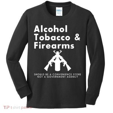 Funny Conservative Gun Rights Second Amendment Kids Long Sleeve Shirt