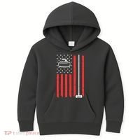 Funny Curling Gift For Men Women Curling Players USA Team Kids Hoodie thumb 0