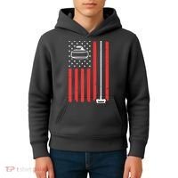 Funny Curling Gift For Men Women Curling Players USA Team Kids Hoodie thumb 4