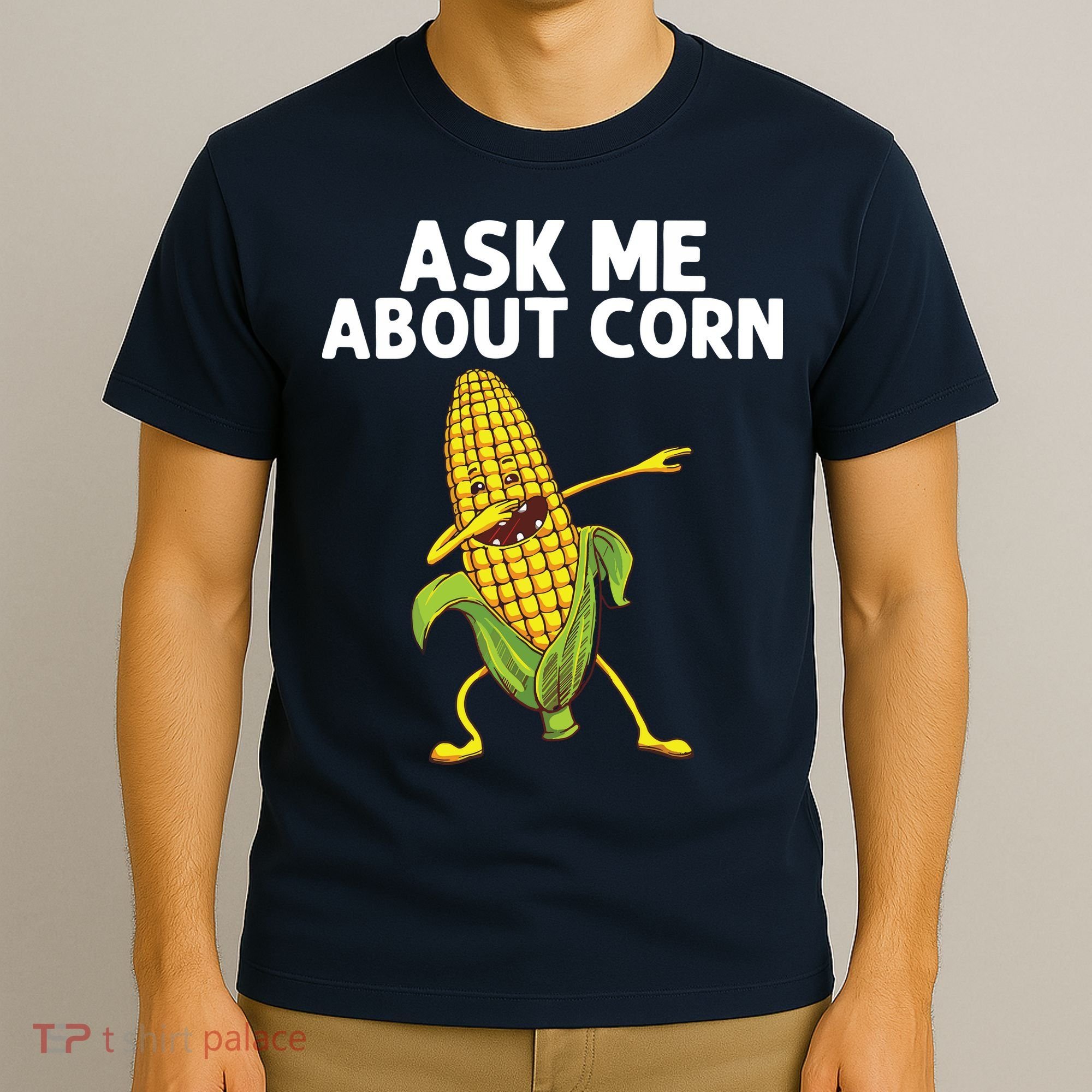 Funny Corn Gift For Men Women Corn On The Cob Costume Farmer T-Shirt