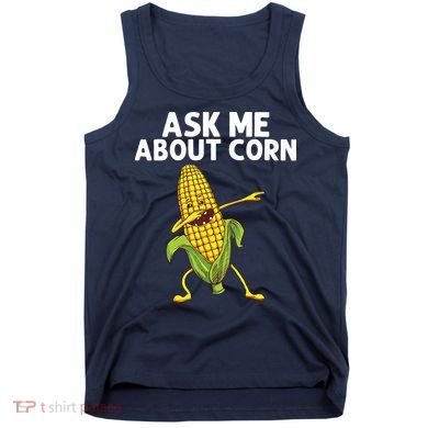 Funny Corn Gift For Men Women Corn On The Cob Costume Farmer Tank Top