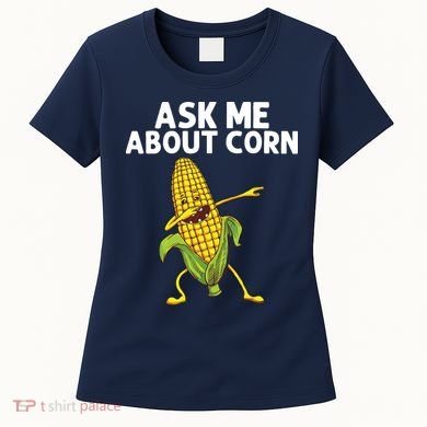 Funny Corn Gift For Men Women Corn On The Cob Costume Farmer Women's T-Shirt
