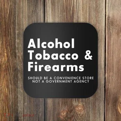 Funny Conservative Gun Rights Second Amendment Coaster