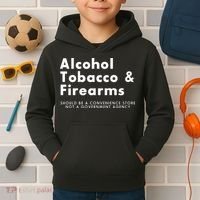 Funny Conservative Gun Rights Second Amendment Kids Hoodie thumb 2