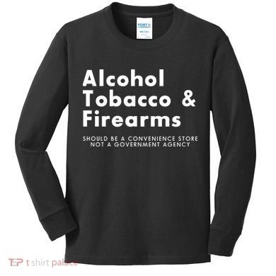 Funny Conservative Gun Rights Second Amendment Kids Long Sleeve Shirt