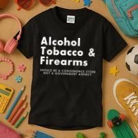 Funny Conservative Gun Rights Second Amendment Kids T-Shirt thumb 3