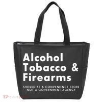 Funny Conservative Gun Rights Second Amendment Tote Bag thumb 0