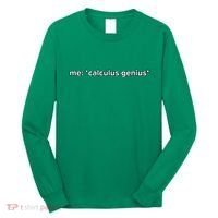 Funny Calculus Genius Meme Math Long Sleeve Shirt thumb 0