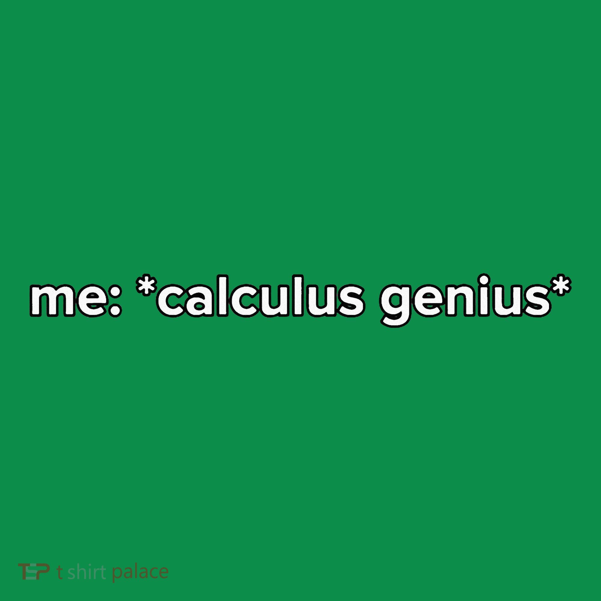 Funny Calculus Genius Meme Math Button