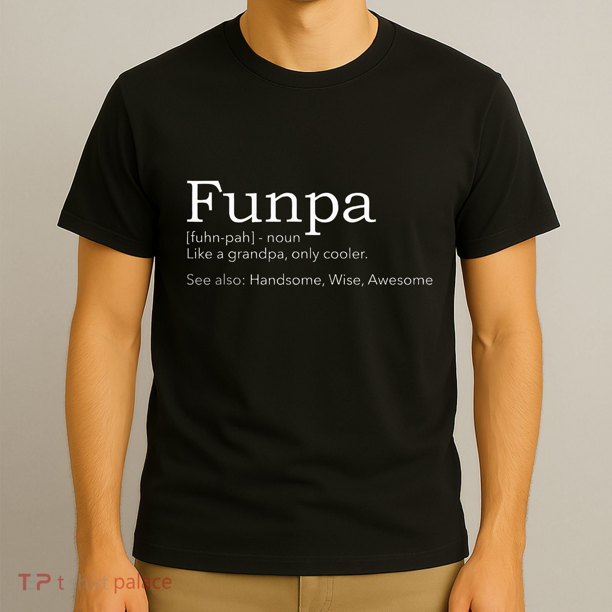 Funpa Cool Grandpa T-Shirt