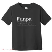 Funpa Cool Grandpa Toddler T-Shirt thumb 0