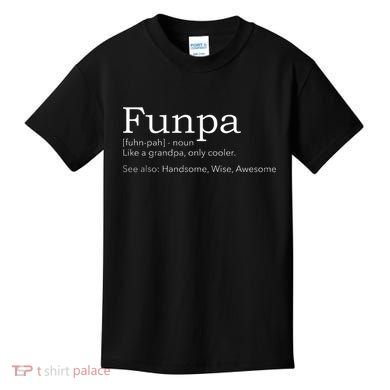 Funpa Cool Grandpa Kids T-Shirt
