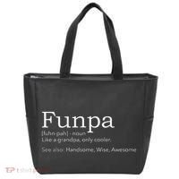 Funpa Cool Grandpa Tote Bag thumb 0