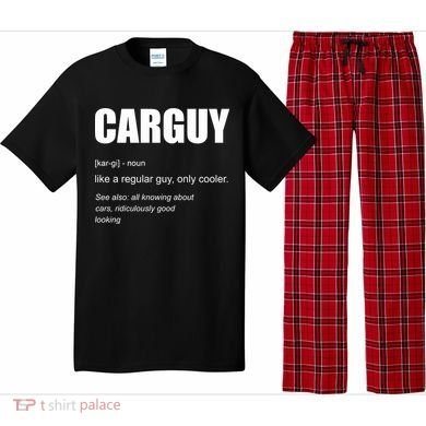 Funny Car Guy Definition Pajama Set
