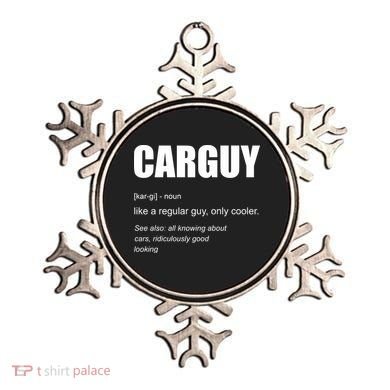 Funny Car Guy Definition Ornament