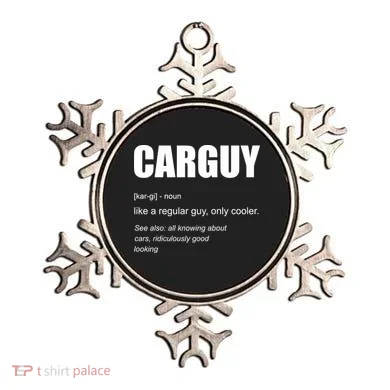 Funny Car Guy Definition Ornament