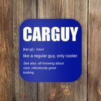 Funny Car Guy Definition Coaster thumb 0
