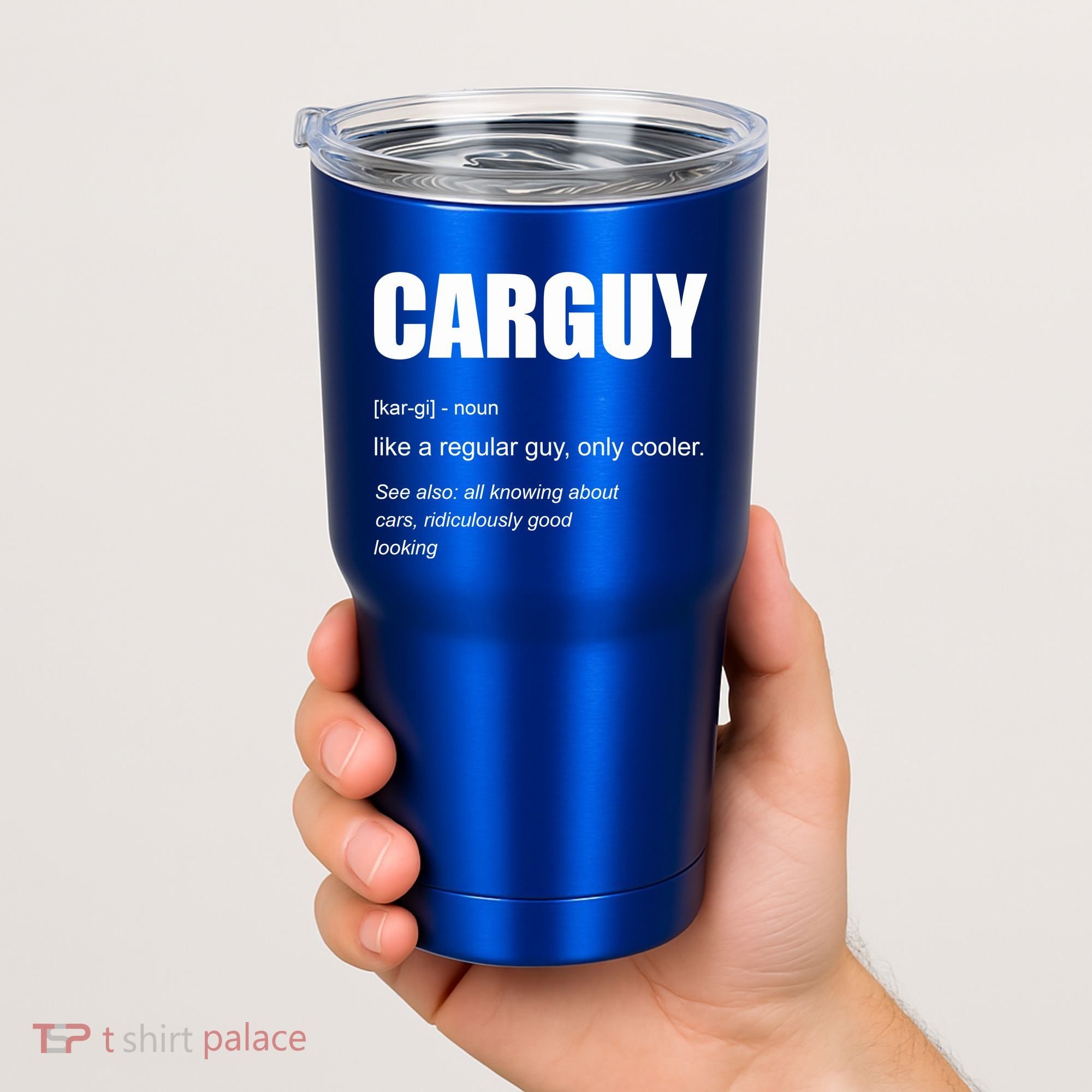 Funny Car Guy Definition Tumbler