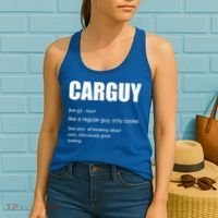 Funny Car Guy Definition Women's Tank Top thumb 2