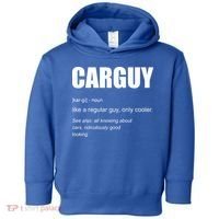 Funny Car Guy Definition Toddler Hoodie thumb 0