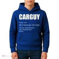 Funny Car Guy Definition Kids Hoodie thumb 4