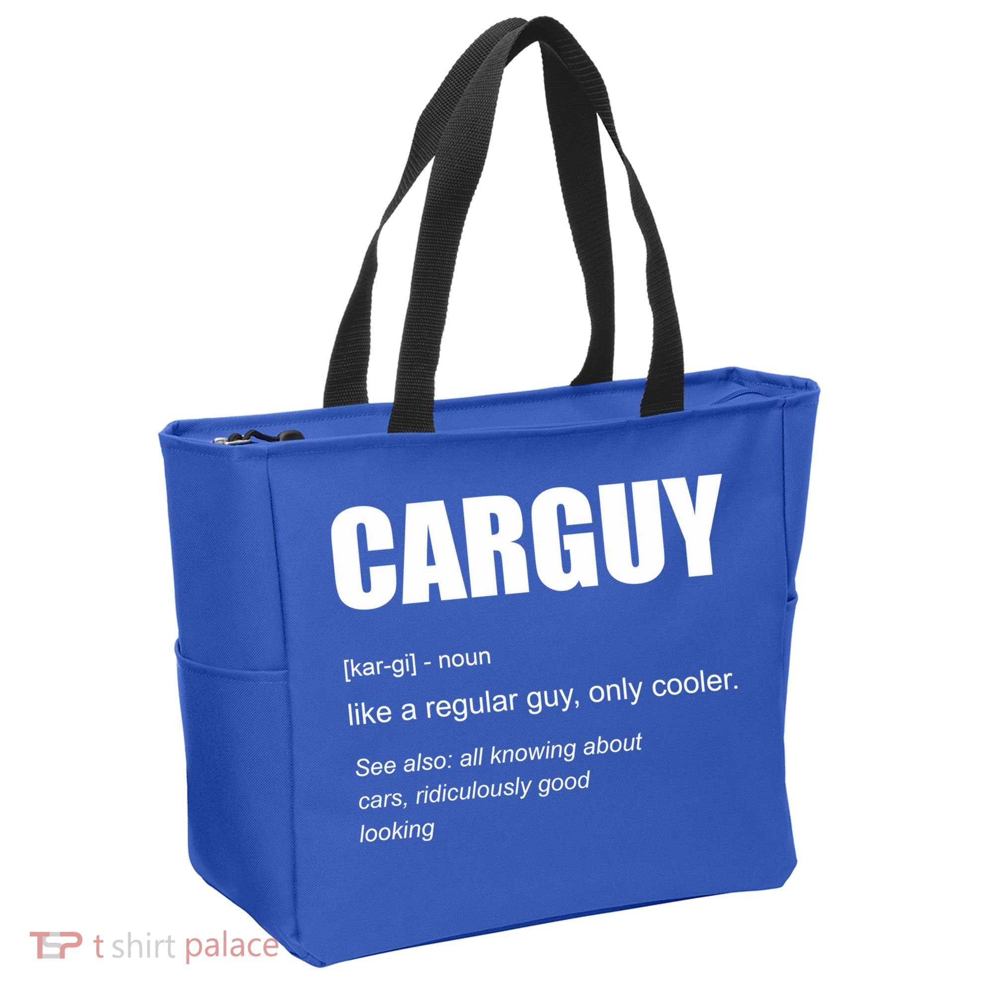 Funny Car Guy Definition Tote Bag