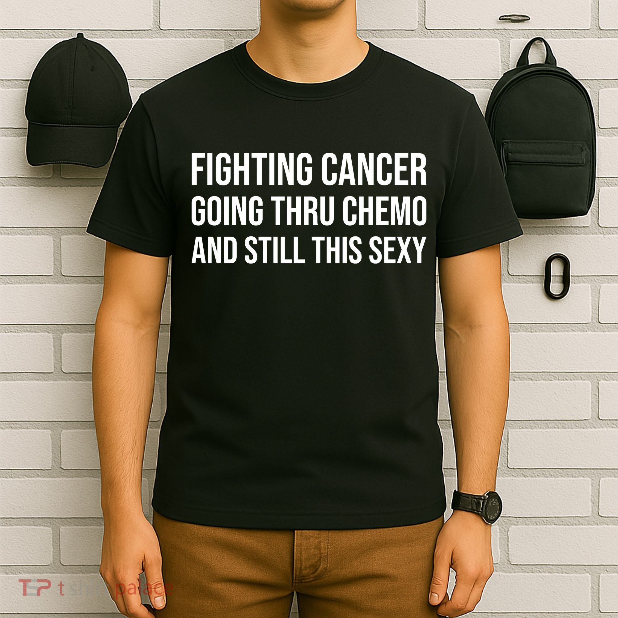 Fighting Cancer Going Thru Chemo And Still This Sexy T-Shirt