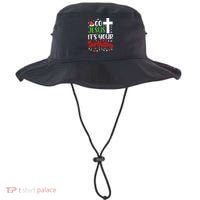 Funny Christian Go Jesus It's Your Birthday Christmas Bucket Hat thumb 0