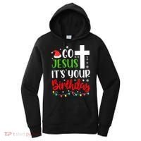 Funny Christian Go Jesus It's Your Birthday Christmas Women's Hoodie thumb 0