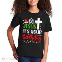 Funny Christian Go Jesus It's Your Birthday Christmas Kids T-Shirt thumb 2