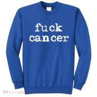 Fuck Cancer Gift Cancer Awareness Gift Fu Cancer Great Gift Sweatshirt thumb 0